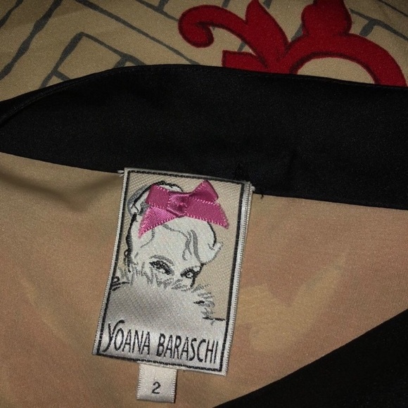 ❣️YOANA BARASCHI❣️SCROLLWORK PRINTED SHEATH DRESS - Picture 6 of 6